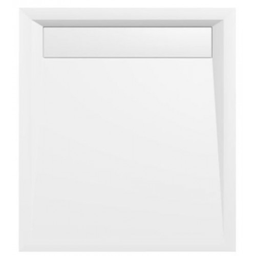 POLYSAN VARESA vanička z litého mramoru se záklopem, obdélník 90x80x4cm