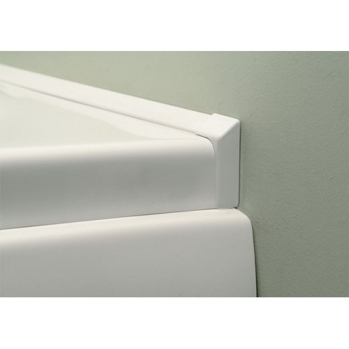 POLYSAN Lišta okolo sprchové vaničky 120x100cm, 2x roh, 2x ukončení