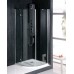 VITRA LINE čtvrtkruhová sprchová zástěna 1200x900mm, R550, čiré sklo, pravá