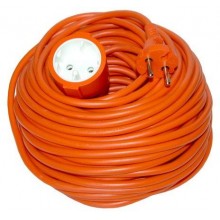 Prodlužovací kabel 30m 2x1mm2 - oranžový PS28