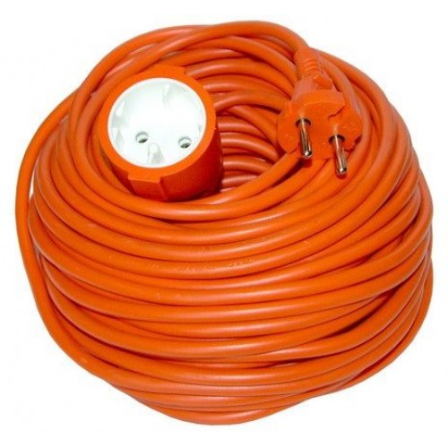 Prodlužovací kabel 30m 2x1mm2 - oranžový PS28