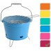 ProGarden BBQ Party Bucket gril přenosný, 27 cm, červená KO-Y64950310cerv