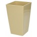 Květináč URBI SQUARE 12,5 cm, 2l, káva s mlékem, DURS125