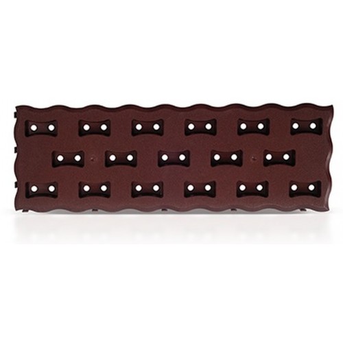 Prosperplast PAD záhonový chodník 0,95 m2, 60x20x2,5 cm, hnědý IKRT1