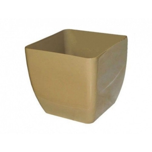 PROSPERPLAST COUBI květináč 15 cm, 2l, béžová DUK150