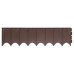 Prosperplast GARDEN FENCE zahradní obrubník 595x16cm hnědý IKRR
