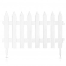 Prosperplast GARDEN CLASSIC zahradní plot 322x35cm bílý IPLSU