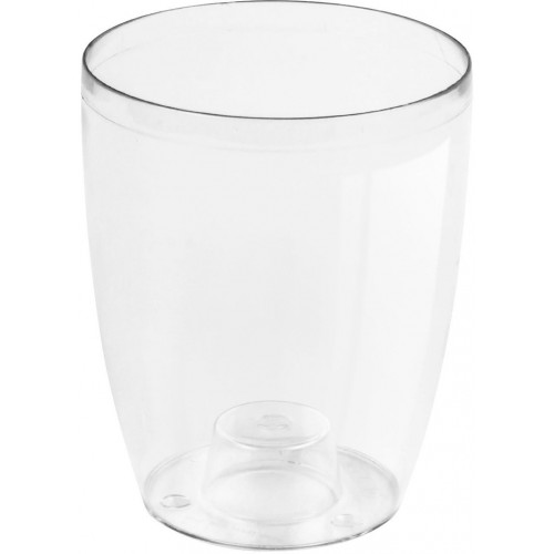 PROSPERPLAST COUBI květináč na orchideje 1,5l, bílá DUOW130P