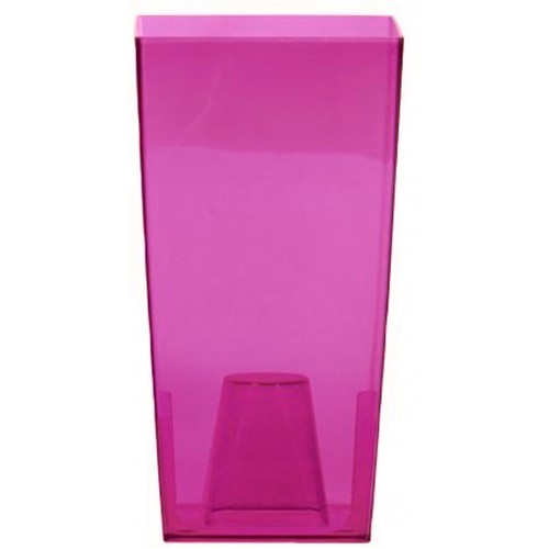 PROSPERPLAST URBI SQUARE P květináč 2l, růžová DURS125P PROSPERPLAST URBI SQUARE P květináč 2l, růžová DURS125P