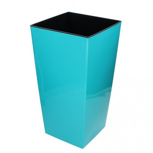 Květináč URBI SQUARE 20 cm, 5/11,4l, tyrkys DURS200