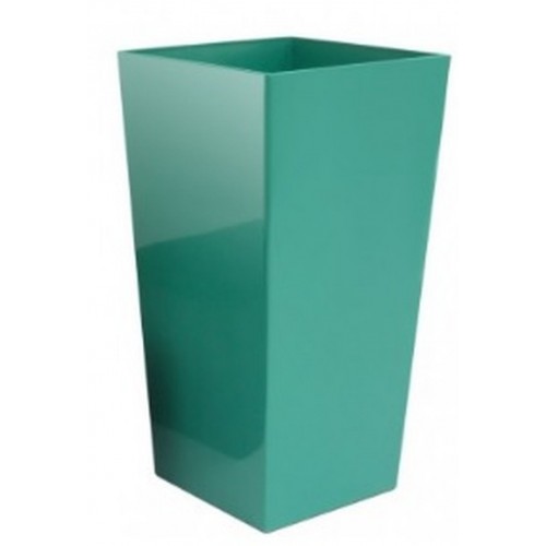 Květináč URBI SQUARE 12,5 cm, 2l, tyrkys DURS125
