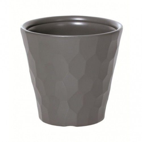 Prosperplast ROCKA Květináč 29,3x27,7cm šedý kámen DBROC300 Prosperplast ROCKA Květináč 29,3x27,7cm šedý kámen DBROC300
