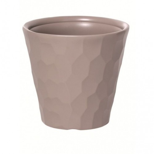Prosperplast ROCKA Květináč 29,3x27,7cm mocca DBROC300