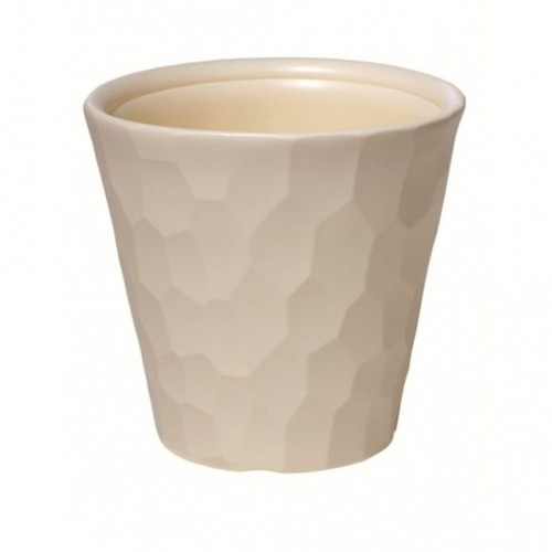 Prosperplast ROCKA Květináč 29,3x27,7cm krémový DBROC300