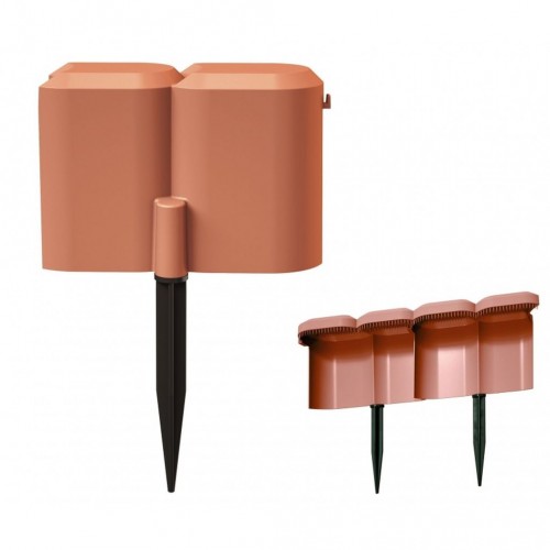 Prosperplast SNAIL palisáda zahradní 1,9m, 12ks terakota IPSP Prosperplast SNAIL palisáda zahradní 1,9m, 12ks terakota IPSP