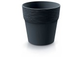 Prosperplast FURU Květináč 17,5cm, antracit DFA175