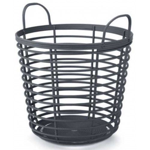 Prosperplast ZANZI Bascet koš 43 cm, antracit IKPIR430 Prosperplast ZANZI Bascet koš 43 cm, antracit IKPIR430