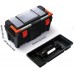 PROSPERPLAST PRACTIC Plastový kufr na nářadí černý, 550 x 267 x 277 mm N22RFI