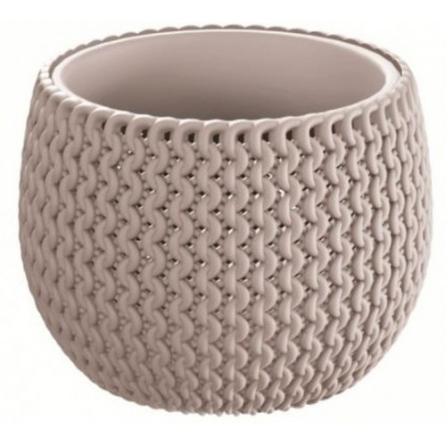 Prosperplast SPLOFY Bowl květináč 18cm, 1,4l, mocca DKSP180 Prosperplast SPLOFY Bowl květináč 18cm, 1,4l, mocca DKSP180