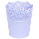 Prosperplast LACE květináč s krajkou 11,2 cm, levandule DLAC115
