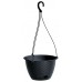 PROSPERPLAST RATOLLA ROUND W Květináč závěsný 21,7cm, antracit DRLW215