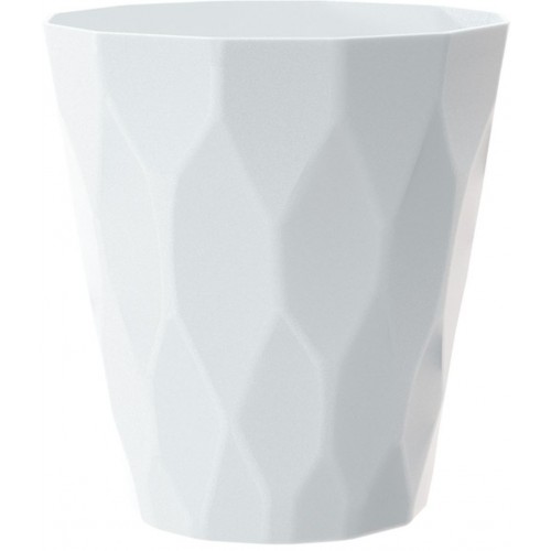PROSPERPLAST ROCKA Květináč 14 cm, bílá DROC140