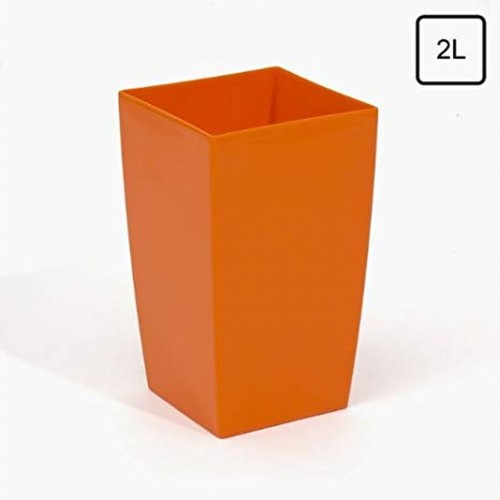 PROSPERPLAST COUBI květináč 2l, oranžová DUW120