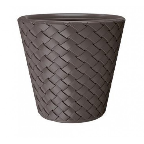 Květináč MATUBA 30 cm, 12l, bambus hnědá DBMA300