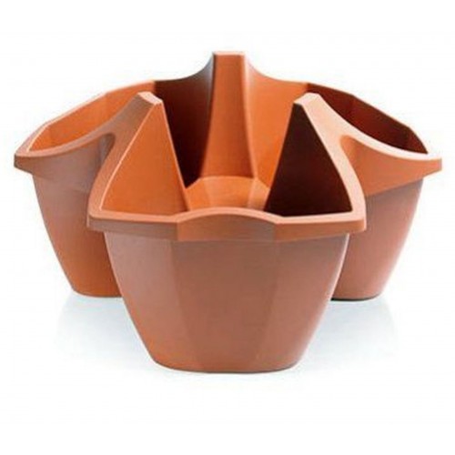 Prosperplast CROWN Květináč 48cm, 16l, terakotová DCRO480 Prosperplast CROWN Květináč 48cm, 16l, terakotová DCRO480
