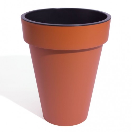 Květináč CUBE SLIM 46 cm, 40/55l, terakota DCUS460