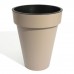 Prosperplast CUBE SLIM Květináč 35,5x44cm mocca DCUS355