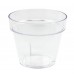 Květináč CUBE P 2,2l, transparentní DCUB170P