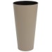 Květináč TUBUS SLIM 20 cm, 4/8l, mocca DTUS200