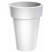 Prosperplast LOFLY SLIM Květináč 19,6x25,9cm bílý DLOFS200