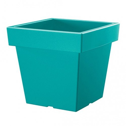 Květináč LOFLY LOW 20 cm, 4,5l, tyrkys DLOFL200