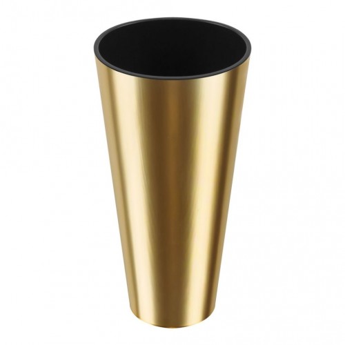Květináč TUBUS CHROME GOLD 15 cm, 2/3,3l, zlatá DGT150G