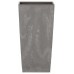 Prosperplast URBI SQUARE EFFECT Květináč 12,6 cm, marengo DURS125E