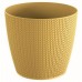 Prosperplast WHEATY Květináč 12,8 cm, hořčice DWH130