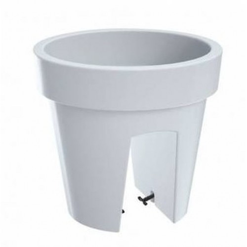 Květináč balkonový LOFLY RAILING 25 cm, 5l, bílá DLOFR250 Květináč balkonový LOFLY RAILING 25 cm, 5l, bílá DLOFR250