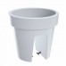 Květináč balkonový LOFLY RAILING 25 cm, 5l, bílá DLOFR250