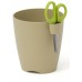 PROSPERPLAST LIMES UNO květináč na bylinky s nůžkami 1,3l, béžový DLU130