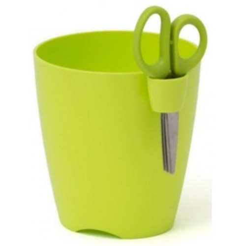 PROSPERPLAST LIMES UNO květináč na bylinky s nůžkami 1,3l, limetka DLU130