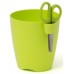 PROSPERPLAST LIMES UNO květináč na bylinky s nůžkami 1,3l, limetka DLU130