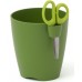 PROSPERPLAST LIMES UNO květináč na bylinky s nůžkami 1,3l, zelený DLU130