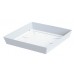 PROSPERPLAST LOFLY miska pod květináč 20x20x3,2cm, bílá PPLFQ200