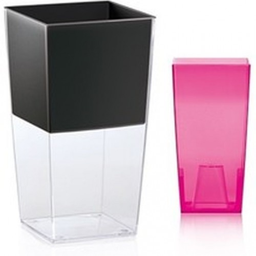 PROSPERPLAST URBI SQUARE P květináč 4l, růžová DURS140P PROSPERPLAST URBI SQUARE P květináč 4l, růžová DURS140P