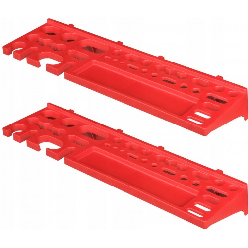 Kistenberg BINEER SHELFS Sada 2ks držáků na nářadí 38,4x11,1cm, červená KBSS40