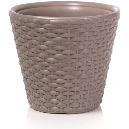 Prosperplast RATO Květináč 29,8x27,8cm mocca DBR300