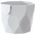PROSPERPLAST ROCKA Květináč 12,6 cm, bílá DROC125