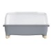 Prosperplast RESPANA PLANTER WOOD LOW Set Sadbovač 77 cm, šedý kámen ISEW780